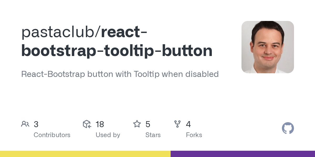 GitHub ReactBootstrap