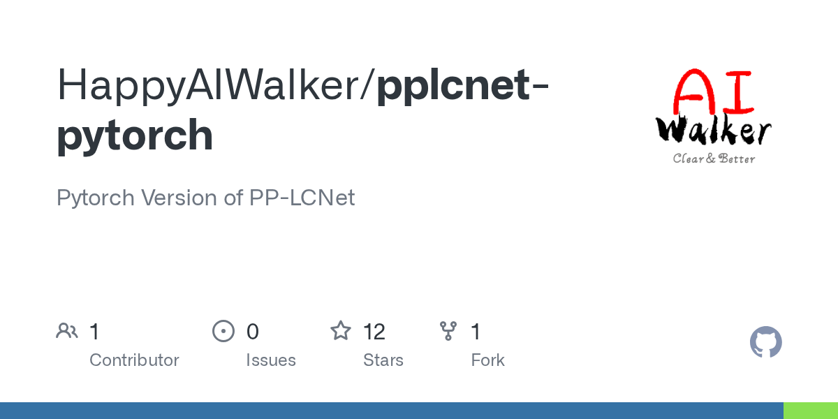 GitHub Pytorch Version of