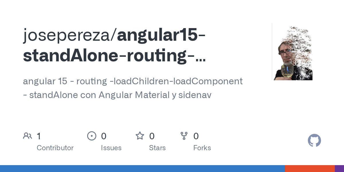 GitHub josepereza/angular15standAloneroutingmaterialsidenav angular 15 routing