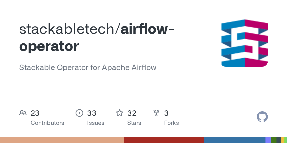 GitHub stackabletech/airflowoperator Stackable Operator for Apache