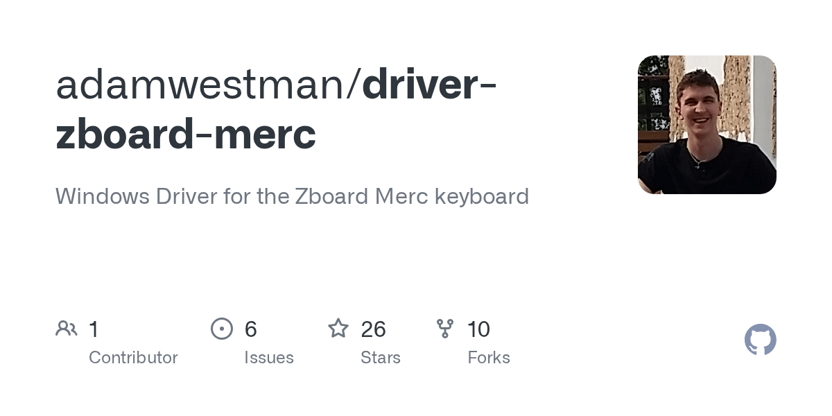 GitHub adamwestman/driverzboardmerc Windows Driver for the Zboard