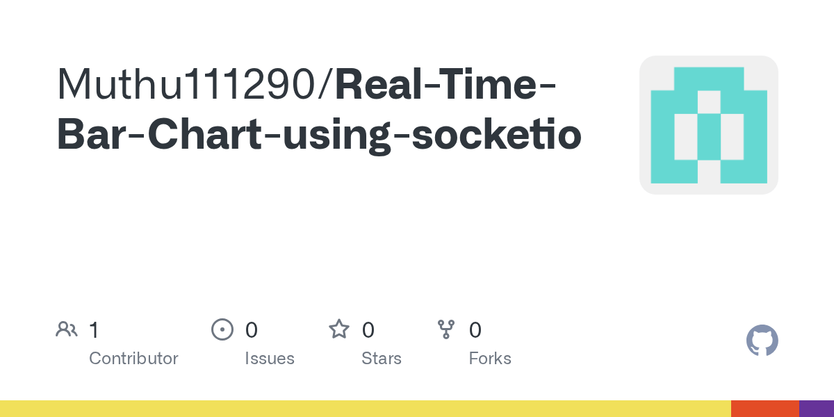 GitHub Muthu111290/RealTimeBarChartusingsocketio