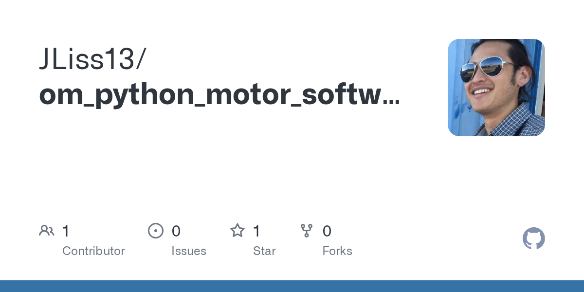 GitHub JLiss13/om_python_motor_software