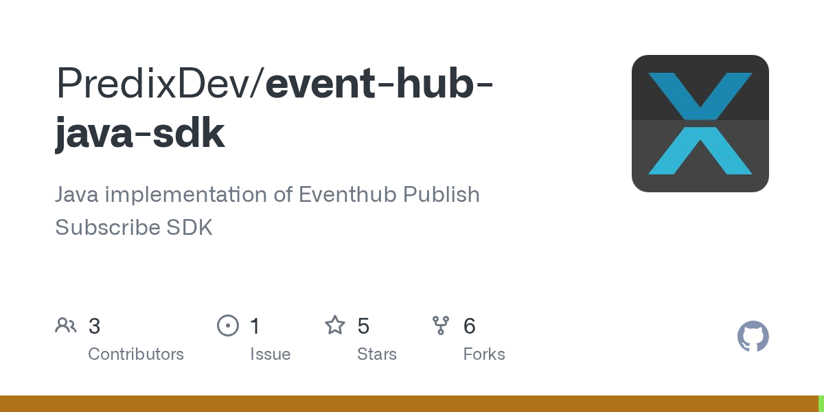 GitHub PredixDev/eventhubjavasdk Java implementation of Eventhub