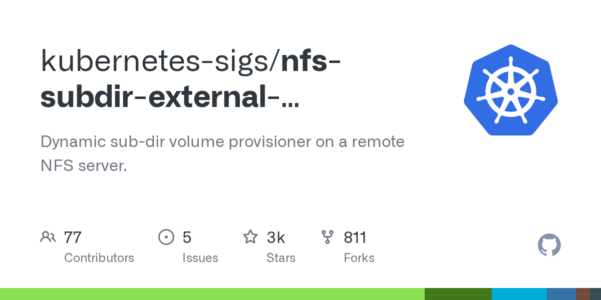 nfssubdirexternalprovisioner/values.yaml at master ·