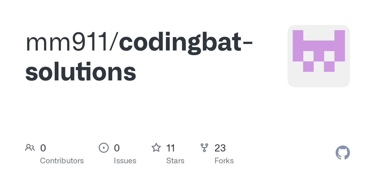 Codingbat