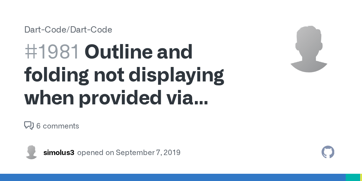Outline and folding not displaying when provided via analyzer plugin
