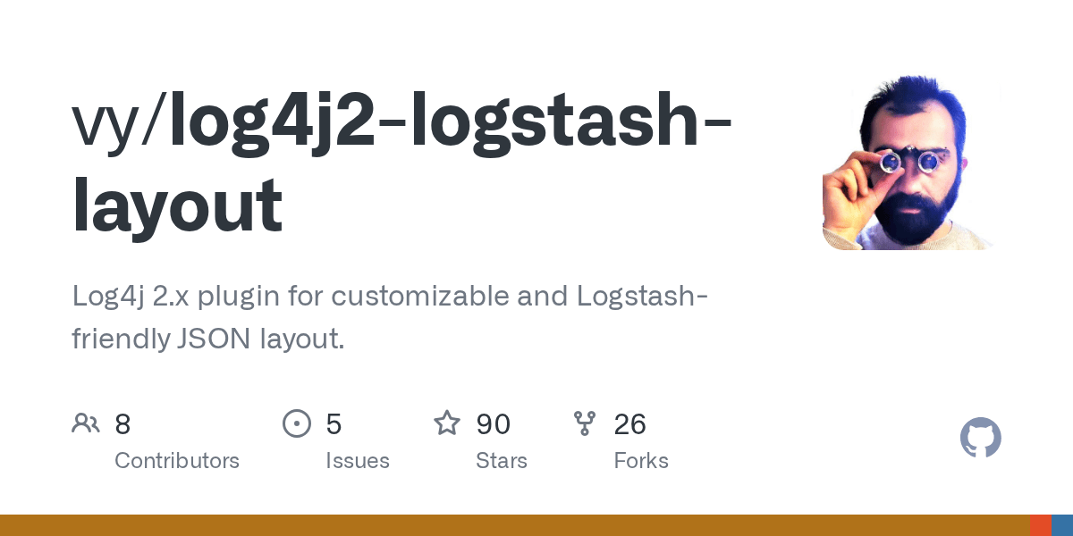 GitHub vy/log4j2logstashlayout Log4j 2.x plugin for customizable