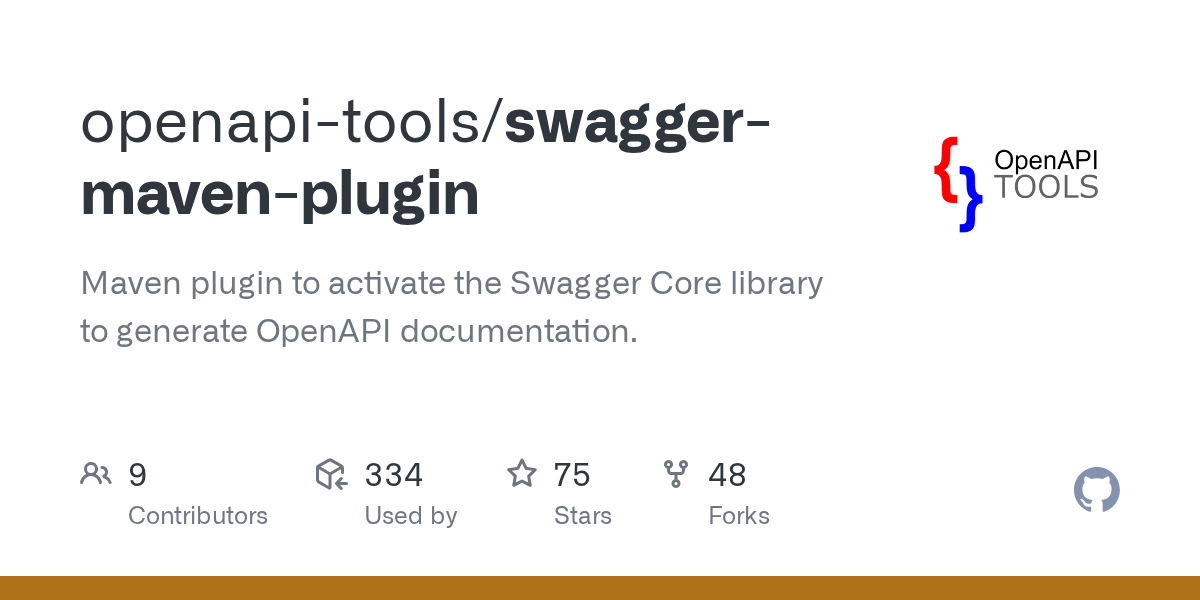 GitHub openapitools/swaggermavenplugin Maven plugin to activate
