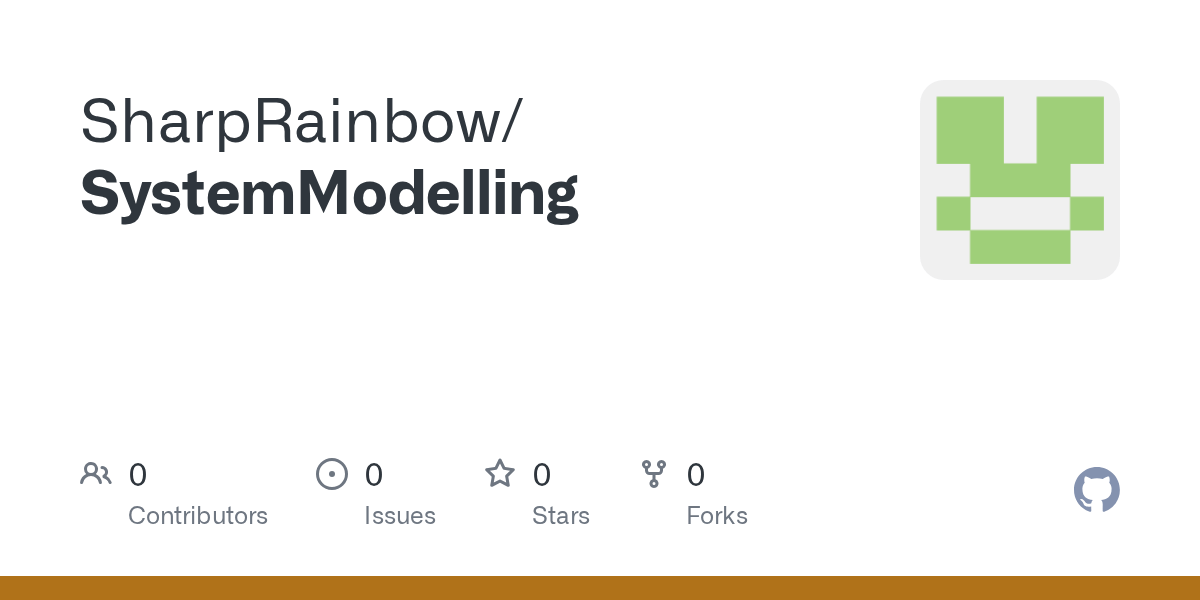 GitHub SharpRainbow/SystemModelling