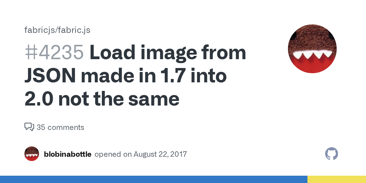 Load image from JSON made in 1.7 into 2.0 not the same · Issue 4235