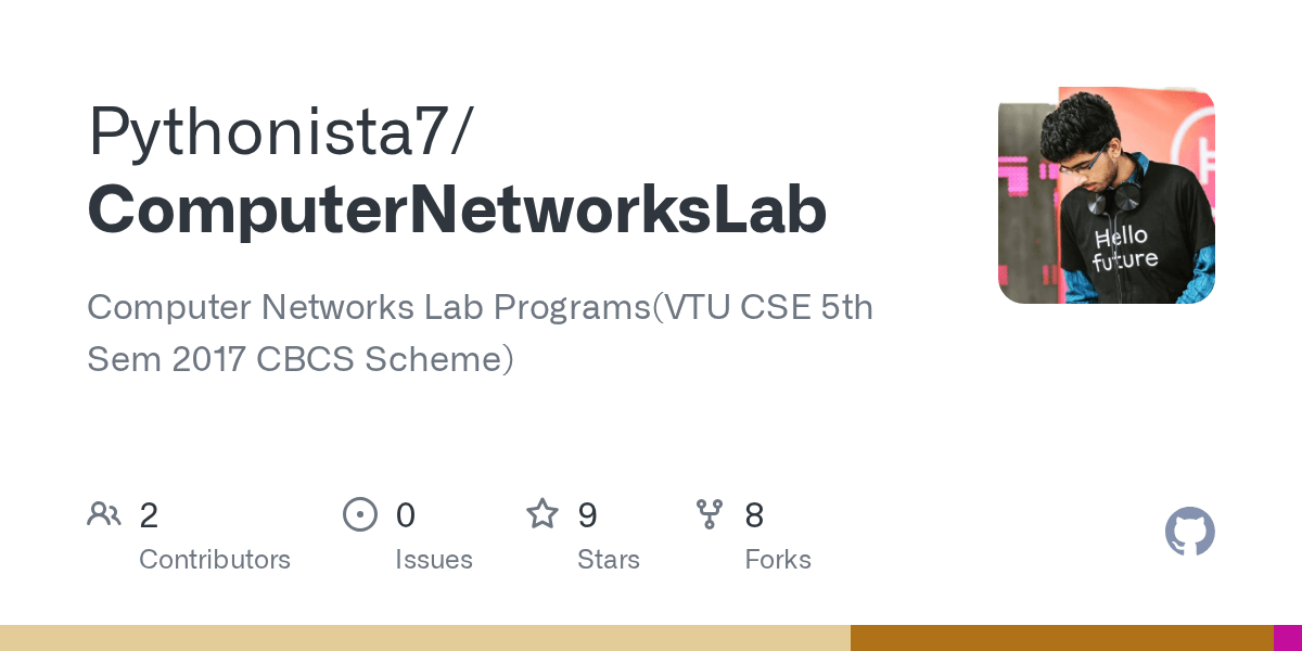 GitHub Computer Networks Lab