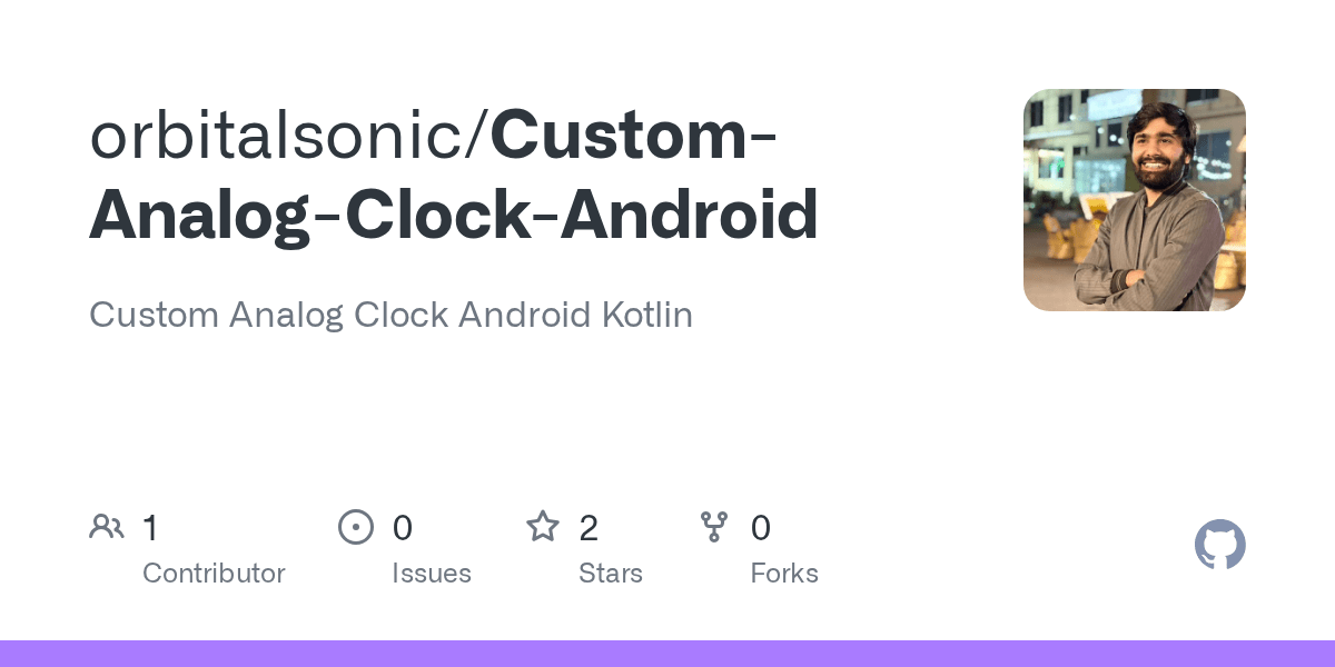 GitHub orbitalsonic/CustomAnalogClockAndroid Custom Analog Clock