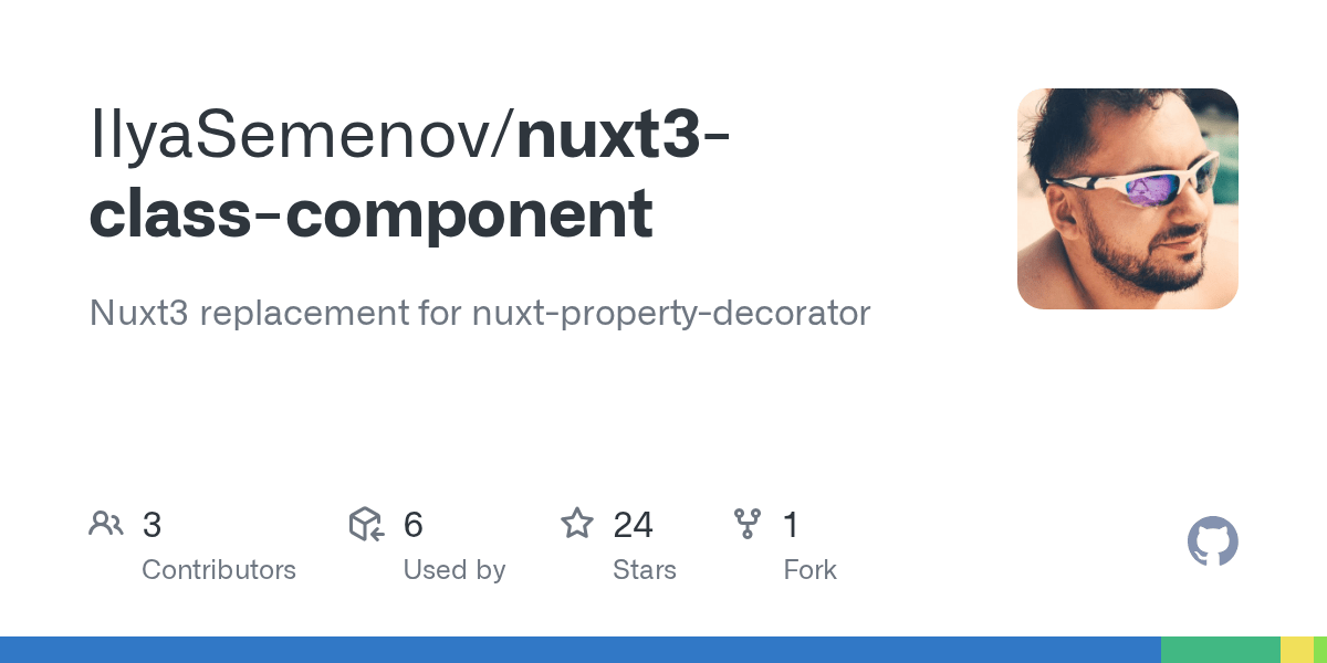 GitHub Nuxt3 replacement for nuxt