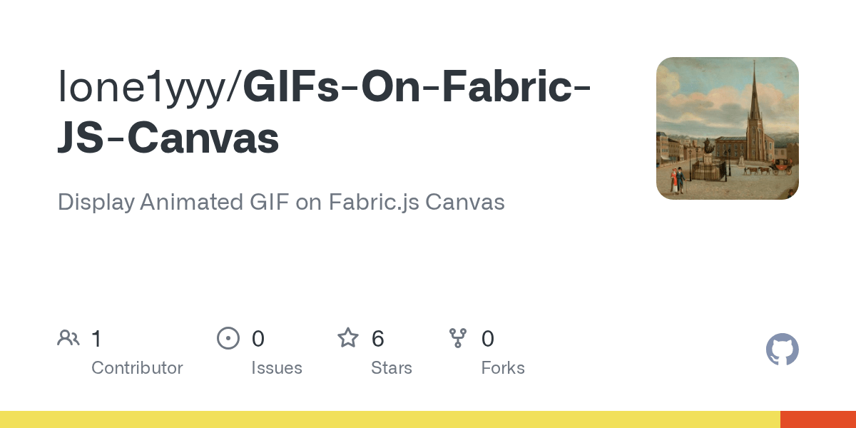 GitHub lone1yyy/GIFsOnFabricJSCanvas Display Animated GIF on