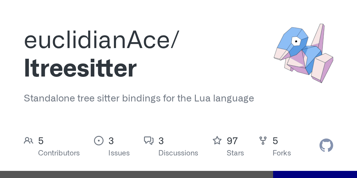 GitHub euclidianAce/ltreesitter Standalone tree sitter bindings for