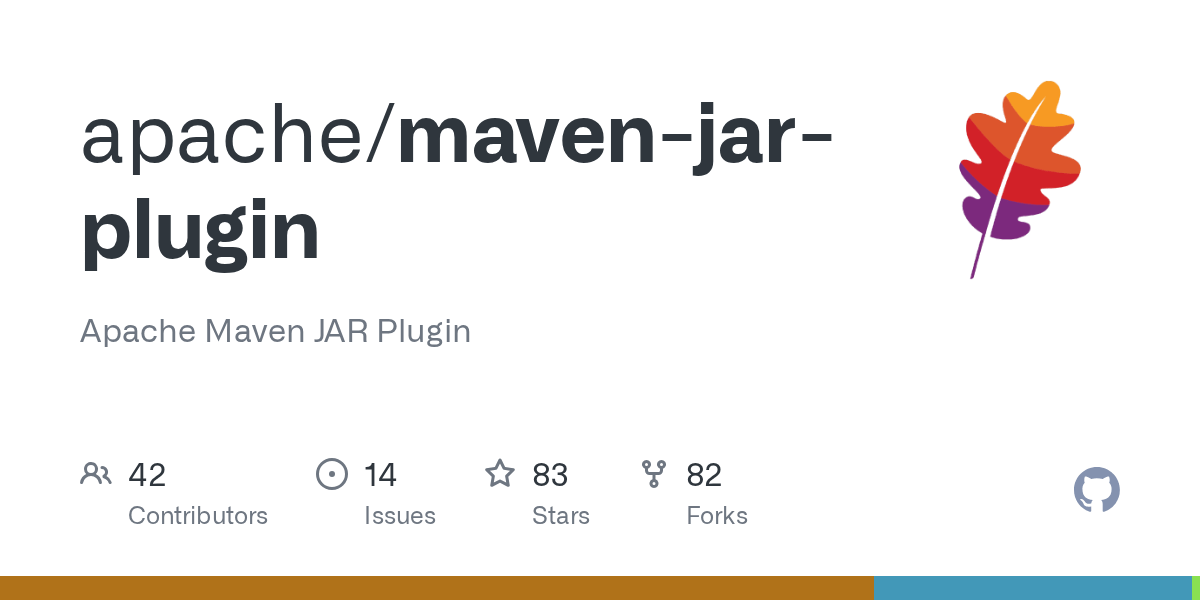 GitHub apache/mavenjarplugin Apache Maven JAR Plugin
