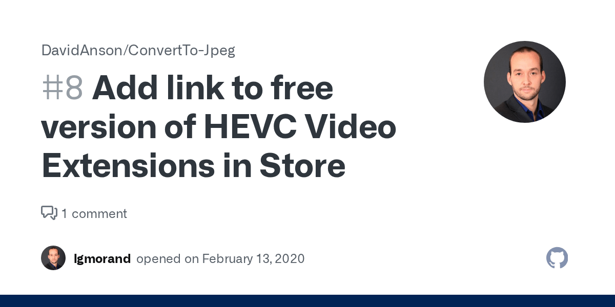 Add link to free version of HEVC Video Extensions in Store · Issue 8