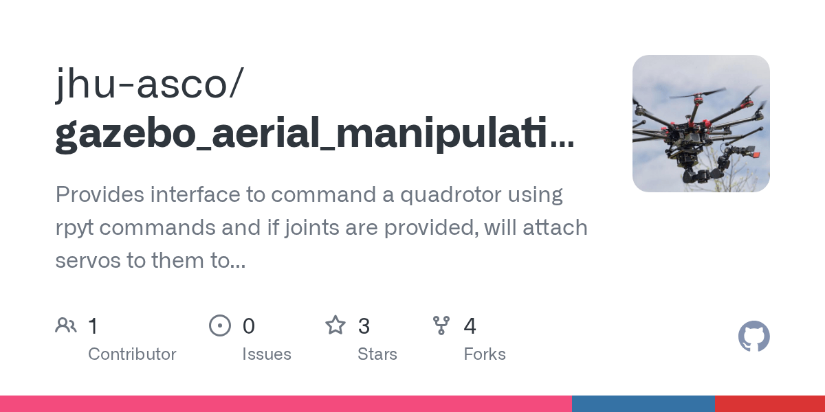 GitHub jhuasco/gazebo_aerial_manipulation_plugin Provides interface
