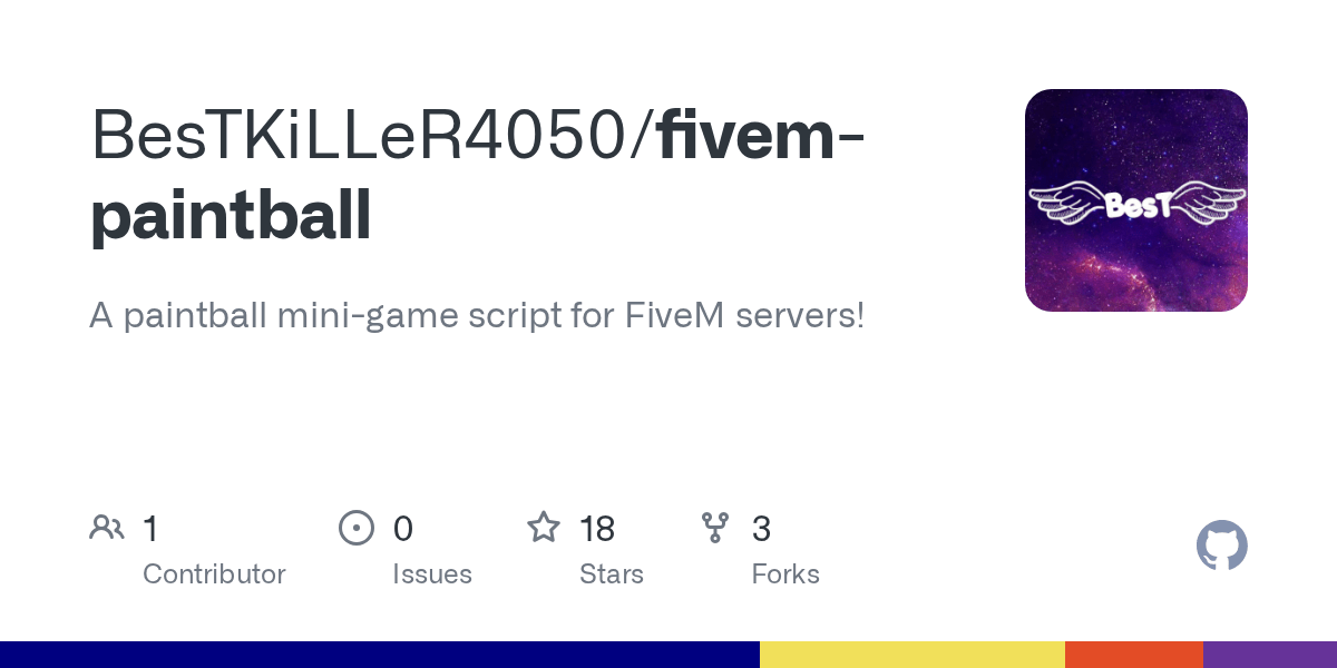 GitHub BesTKiLLeR4050/fivempaintball A paintball minigame script