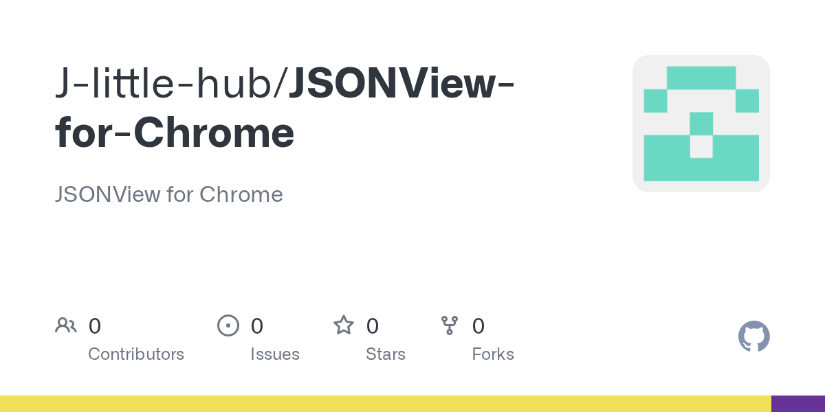 GitHub Jlittlehub/JSONViewforChrome JSONView for Chrome
