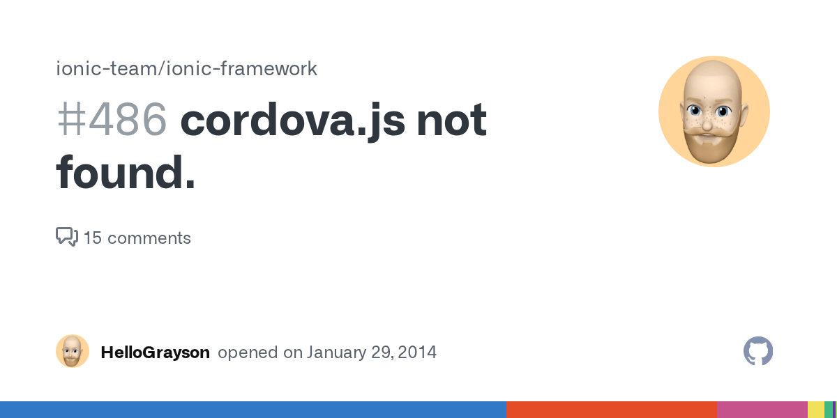 cordova.js not found. · Issue 486 · ionicteam/ionicframework · GitHub
