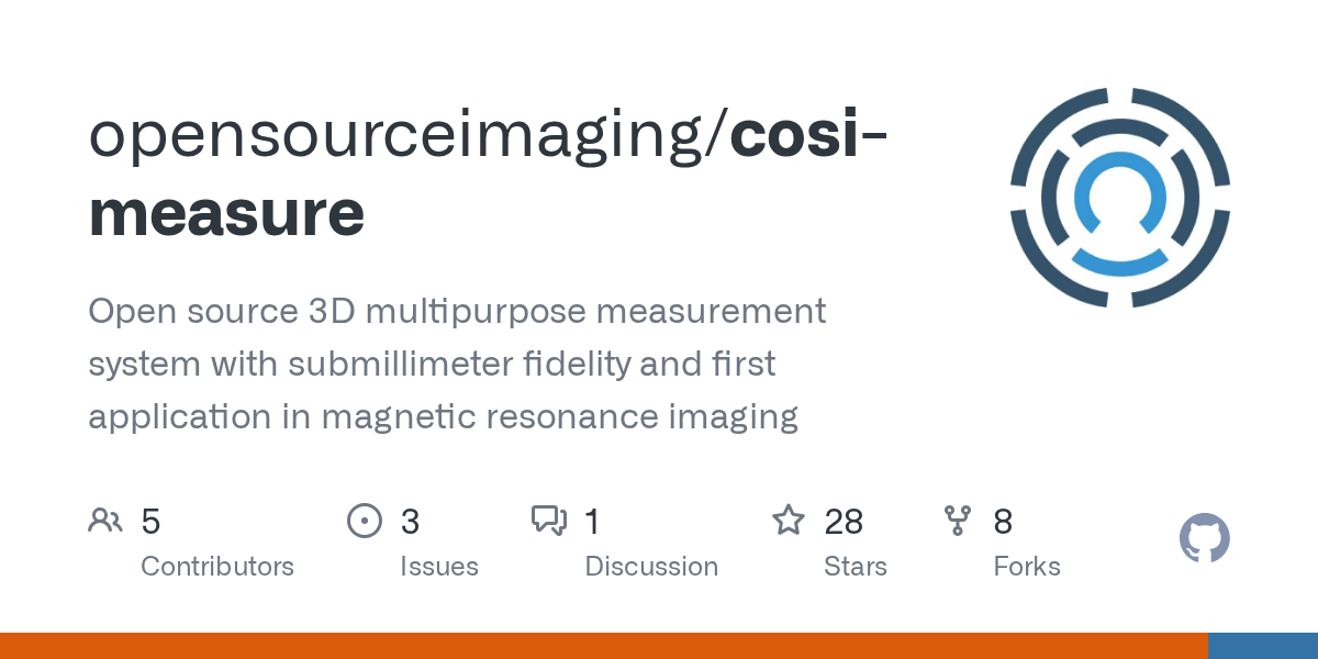 GitHub opensourceimaging/cosimeasure Open source 3D multipurpose