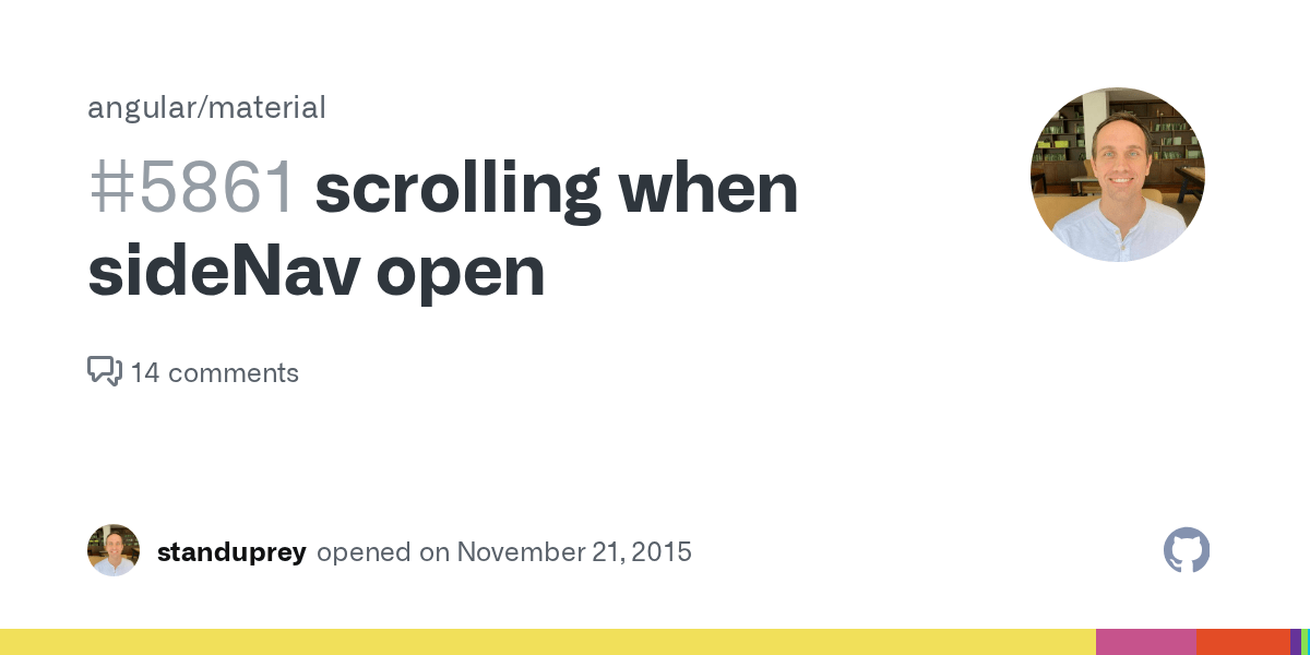 scrolling when sideNav open · Issue 5861 · angular/material · GitHub