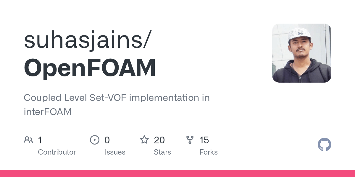 GitHub suhasjains/OpenFOAM Coupled Level SetVOF implementation in