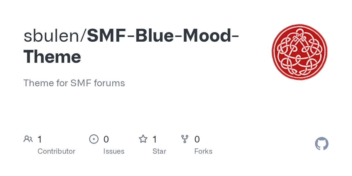 GitHub sbulen/SMFBlueMoodTheme Theme for SMF forums