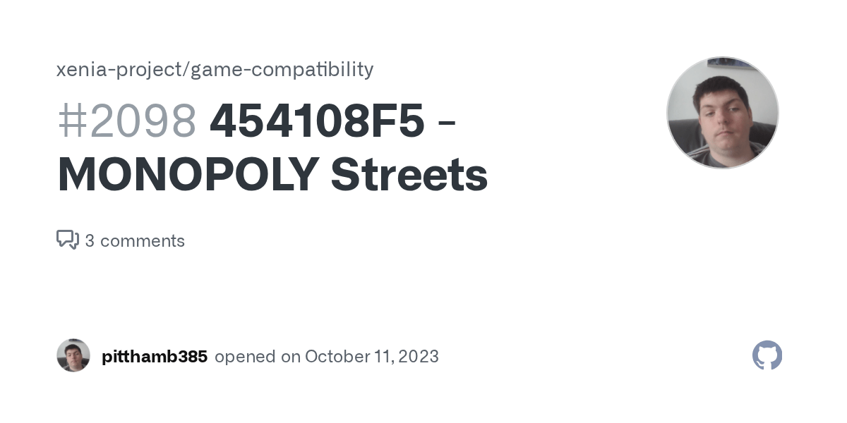 454108F5 MONOPOLY® Streets · Issue 2098 · xeniaproject/game