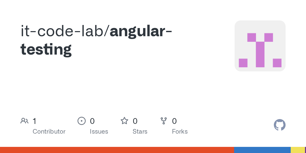 GitHub itcodelab/angulartesting