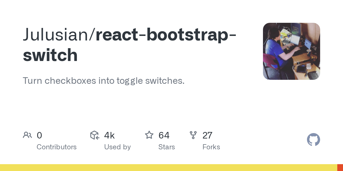GitHub Julusian/reactbootstrapswitch Turn checkboxes into toggle