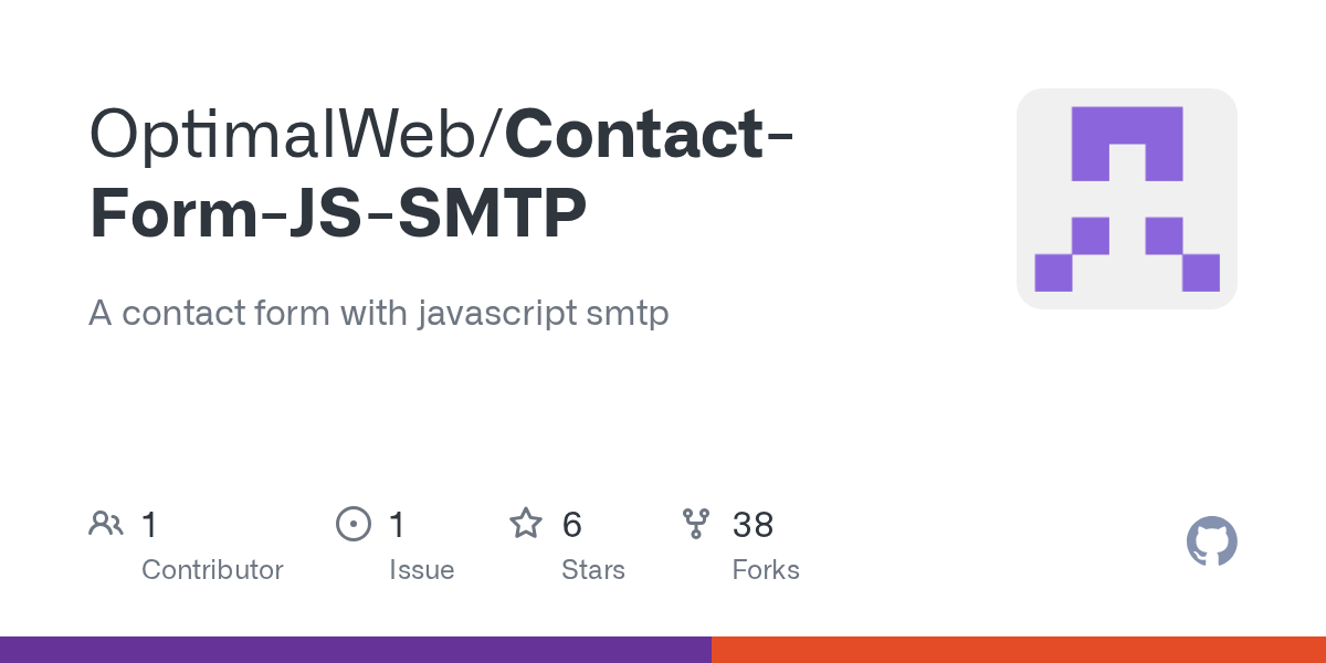 Issues · OptimalWeb/ContactFormJSSMTP · GitHub