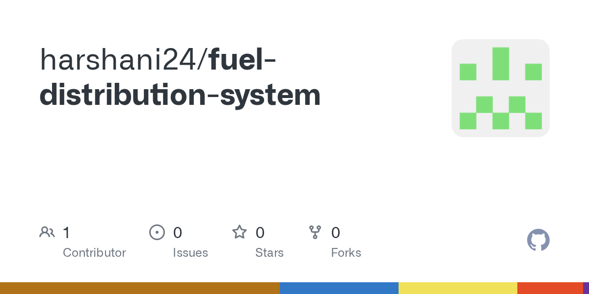 GitHub harshani24/fueldistributionsystem