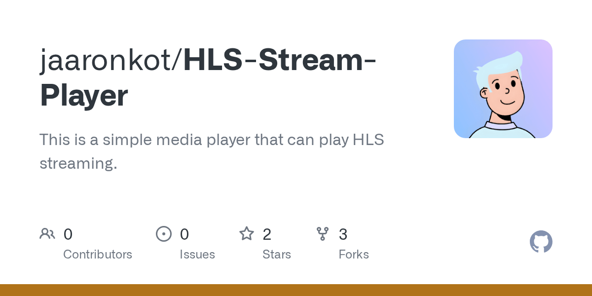 GitHub gezhaoyou/HLSStreamPlayer This is a simple media player