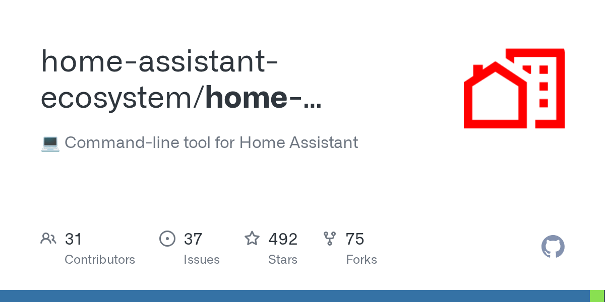 GitHub homeassistantecosystem/homeassistantcli Commandline tool