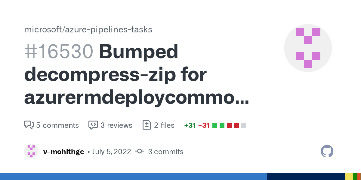 Bumped for by vmohithgc · Pull