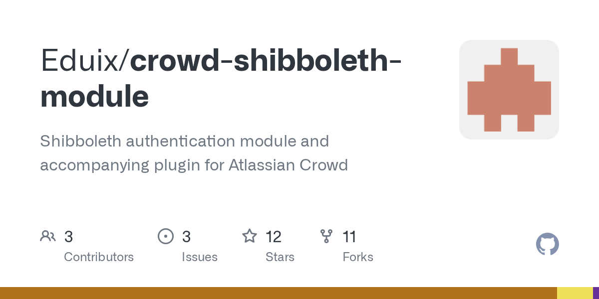 GitHub Eduix/crowdshibbolethmodule Shibboleth authentication