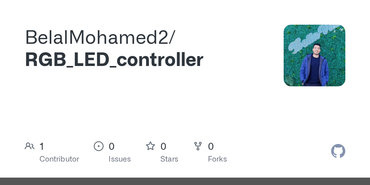 GitHub - BelalMohamed2/RGB_LED_controller