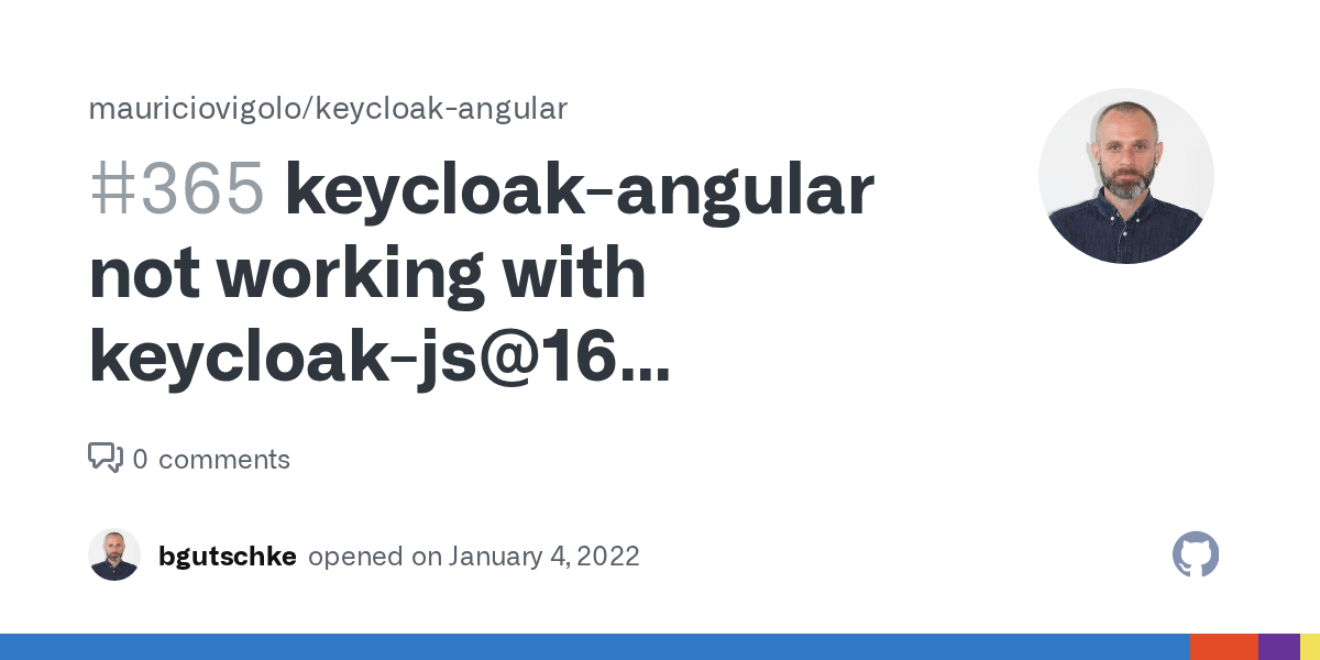 keycloakangular not working with keycloakjs16 (outdated keycloakjs
