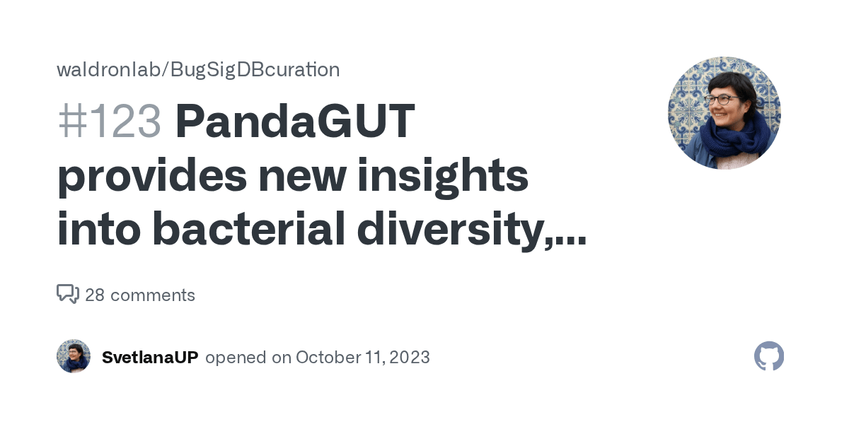 PandaGUT provides new insights into bacterial diversity, function, and