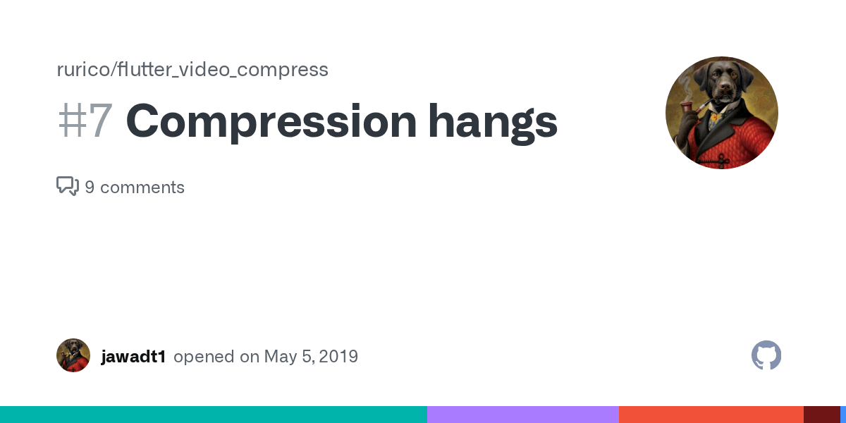 Compression hangs · Issue 7 · · GitHub