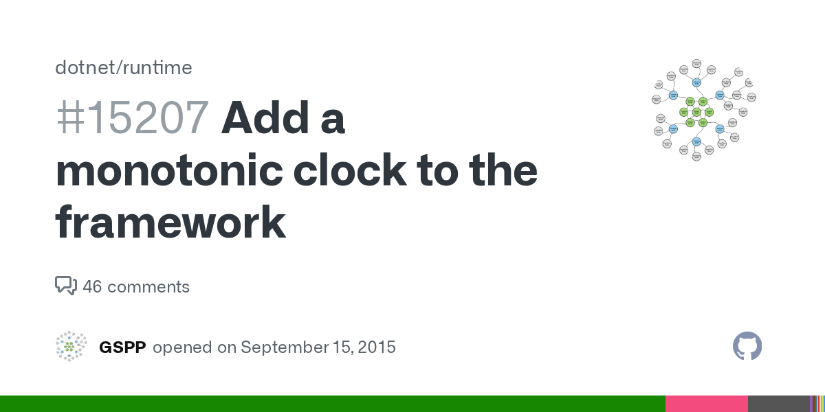 Add a monotonic clock to the framework · Issue 15207 ·