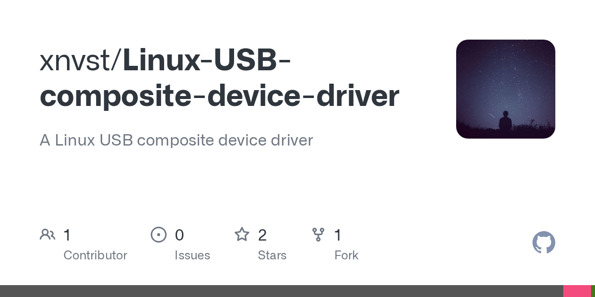 GitHub A Linux USB composite device driver