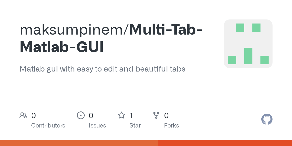 GitHub maksumpinem/MultiTabMatlabGUI Matlab gui with easy to edit