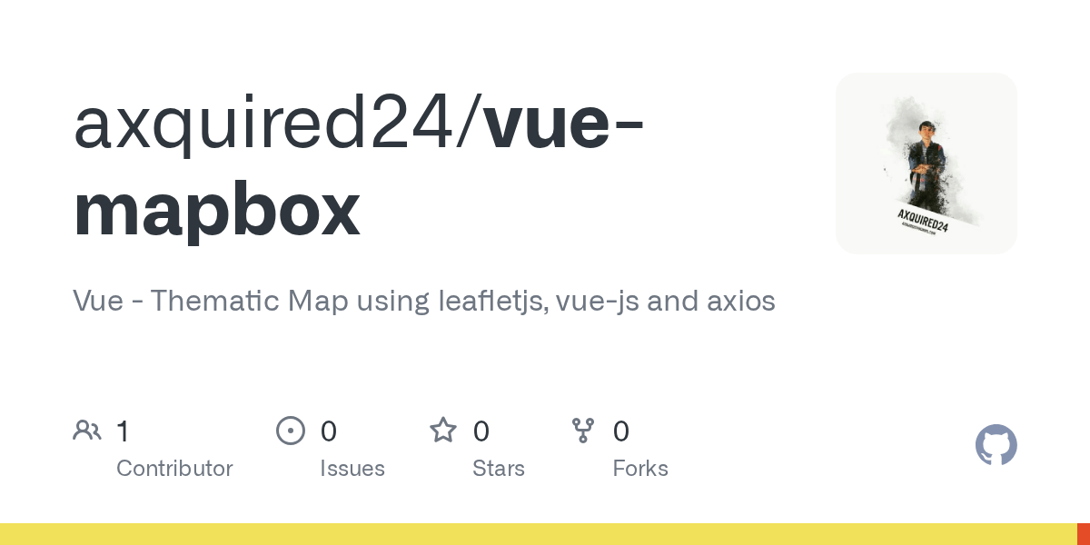 Mapbox Vue Js Example GitHub axquired24/vuemapbox Vue Thematic Map using leafletjs, vue