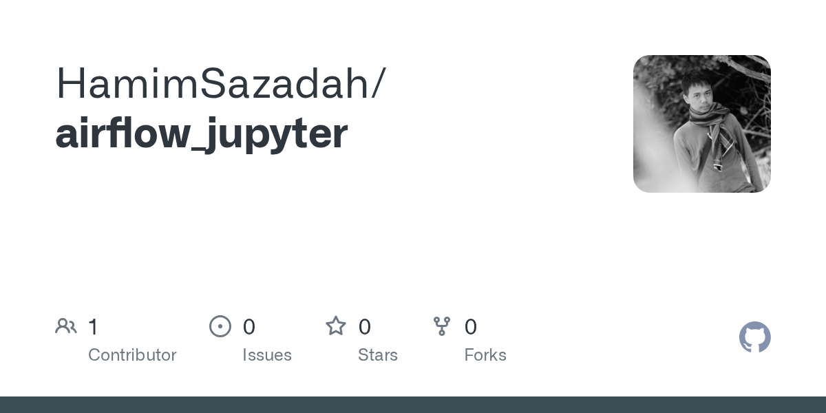 GitHub HamimSazadah/airflow_jupyter