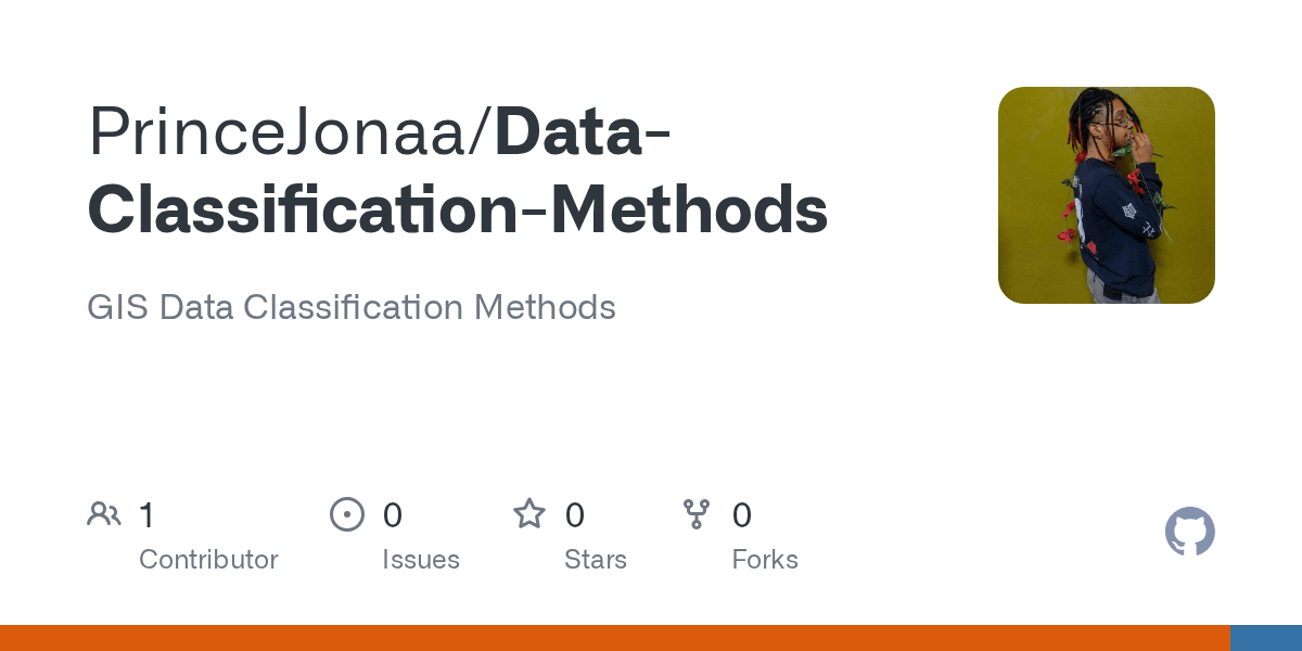 GitHub PrinceJonaa/DataClassificationMethods GIS Data Classification Methods