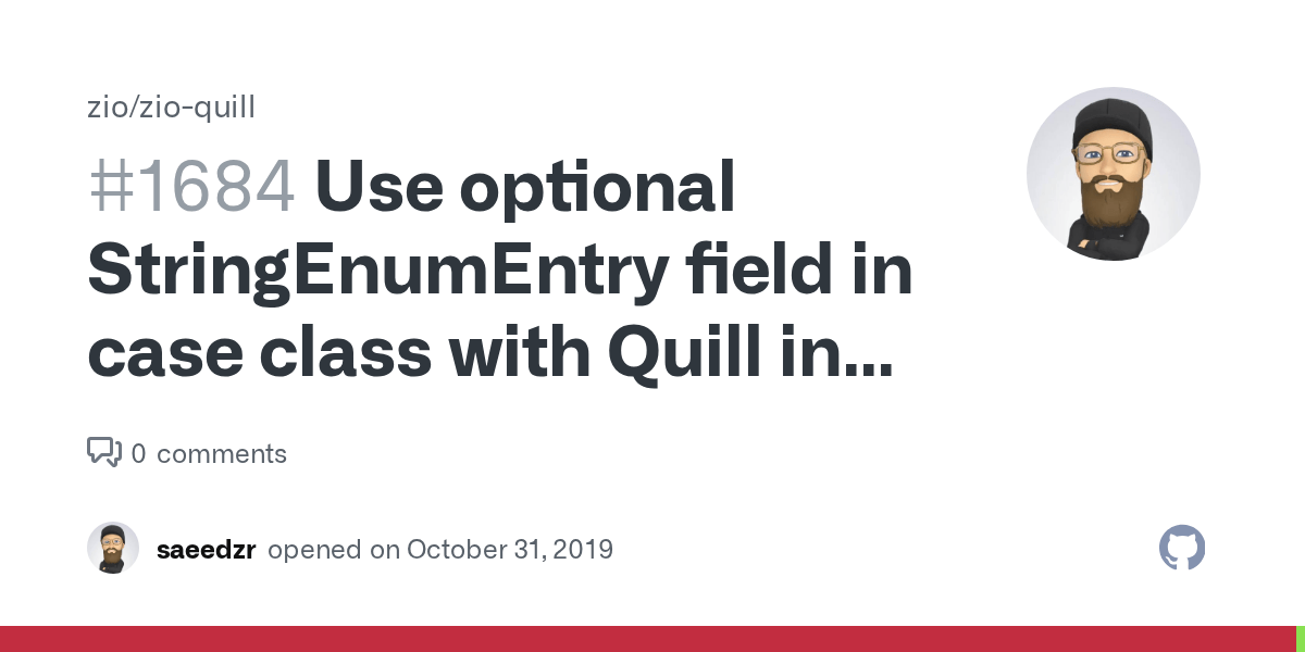 Use optional StringEnumEntry field in case class with Quill in Scala